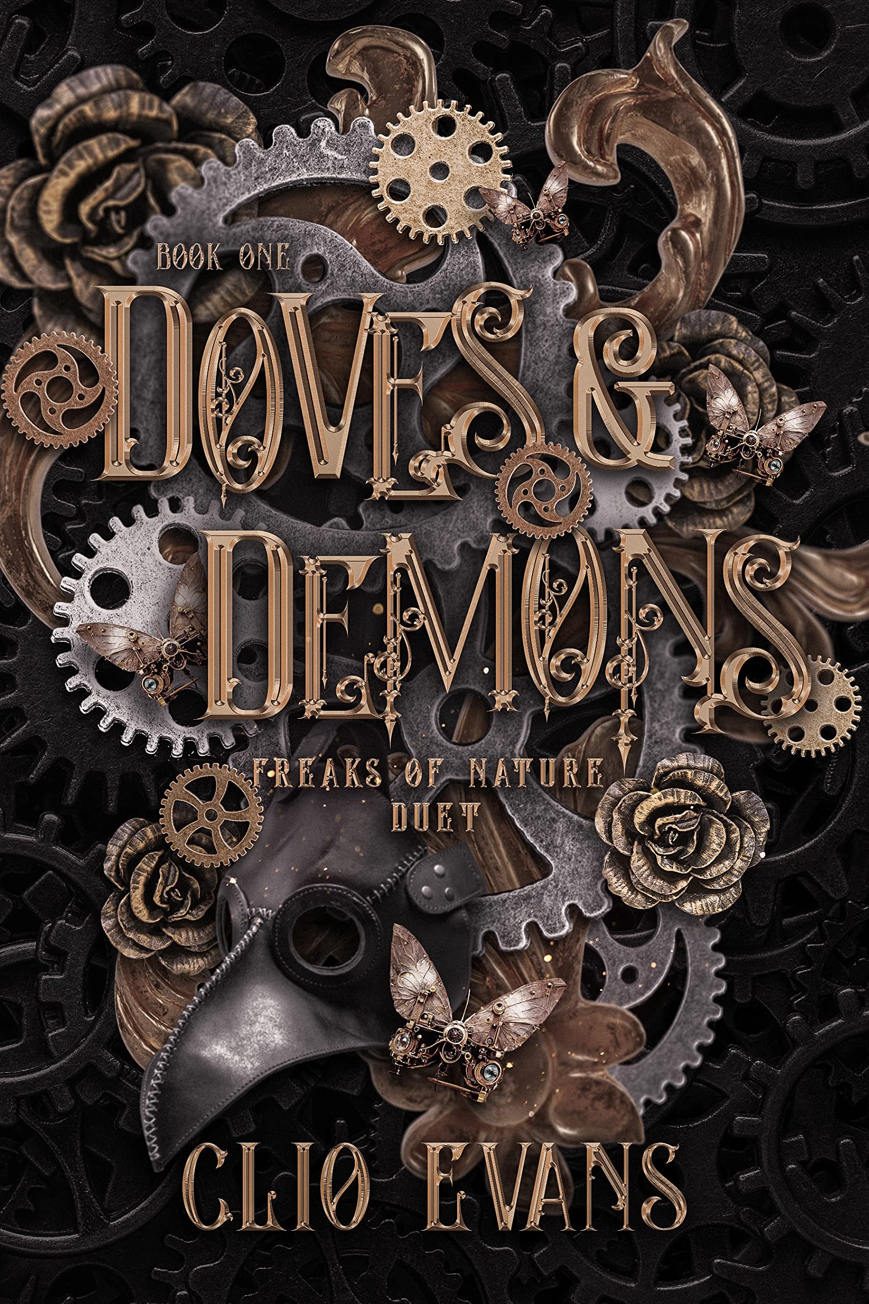 Doves & Demons: A Why Choose Steampunk Monster Romance (Freaks of Nature Duet Book 1) Cover